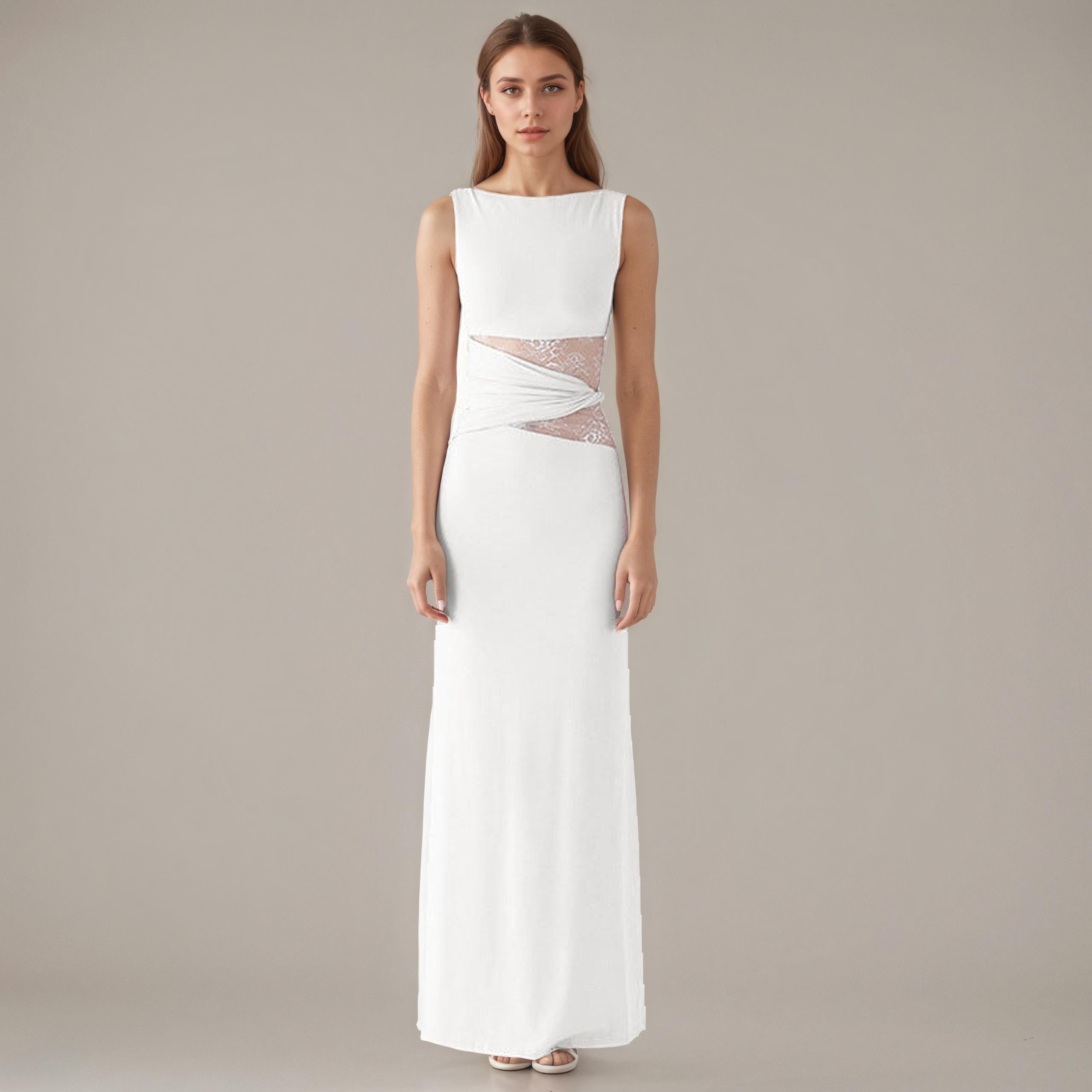 Enchanted Twist Lace Maxi