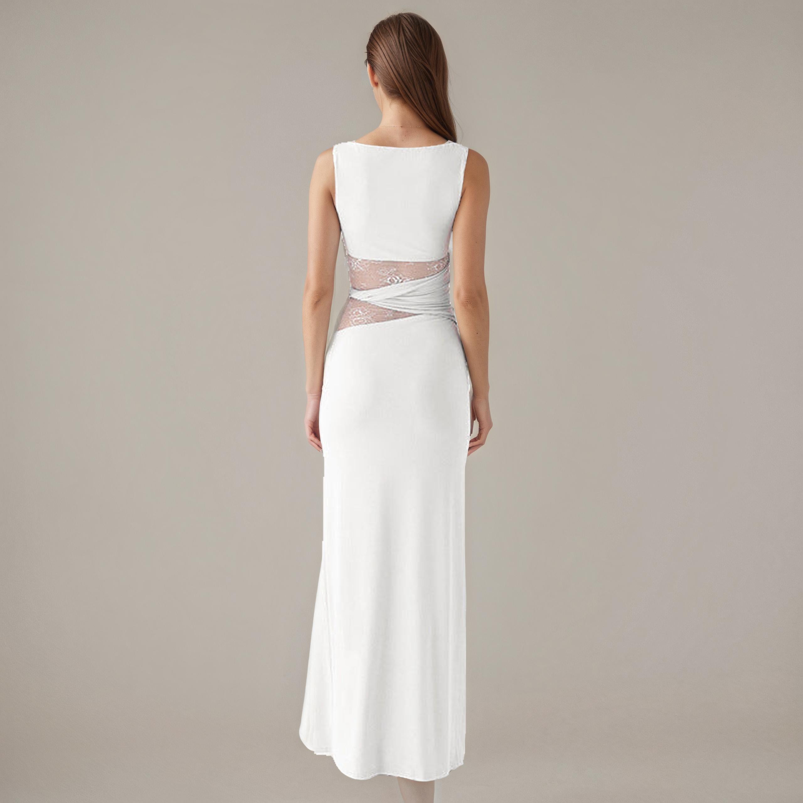 Enchanted Twist Lace Maxi