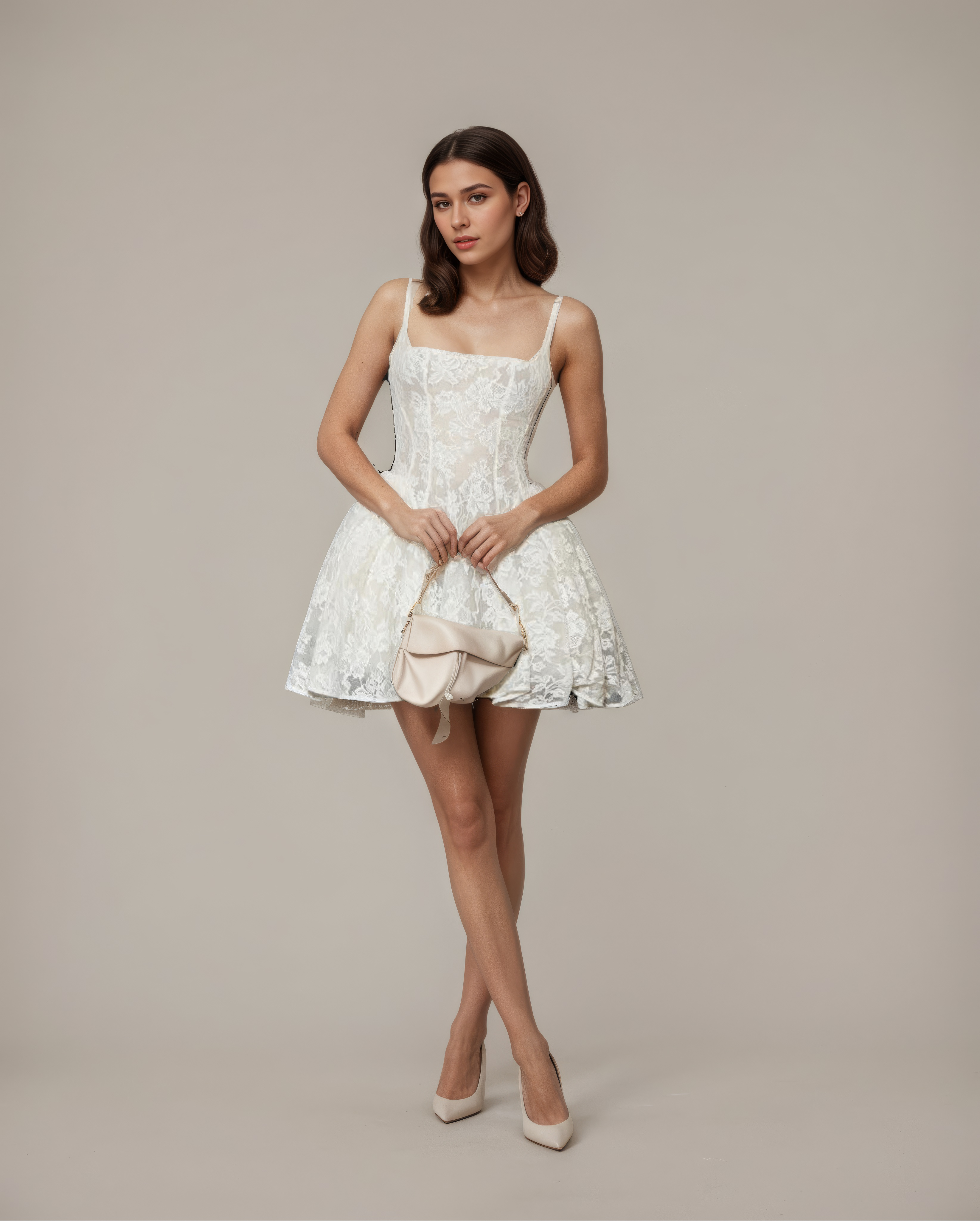 Léonie Lace Corset Mini