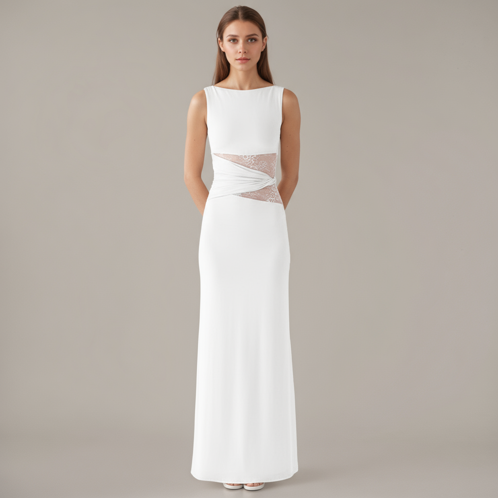 Enchanted Twist Lace Maxi
