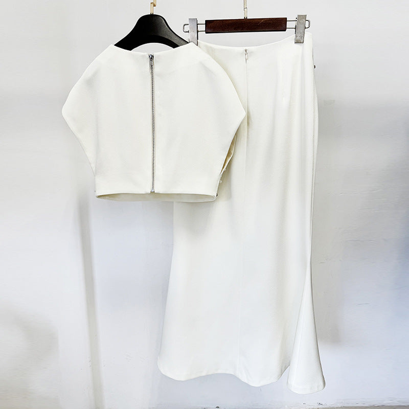 Gemstone Gala TwoPiece Column Gown