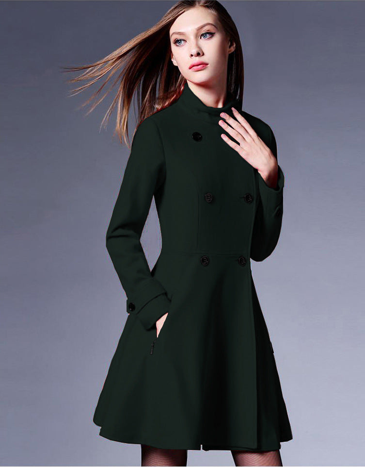 Vivienne Tailored Wool Coat of Elegance