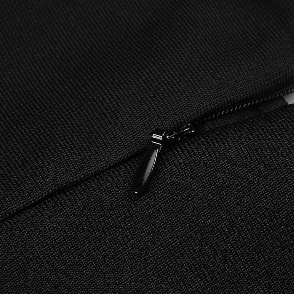 Zip closure detail