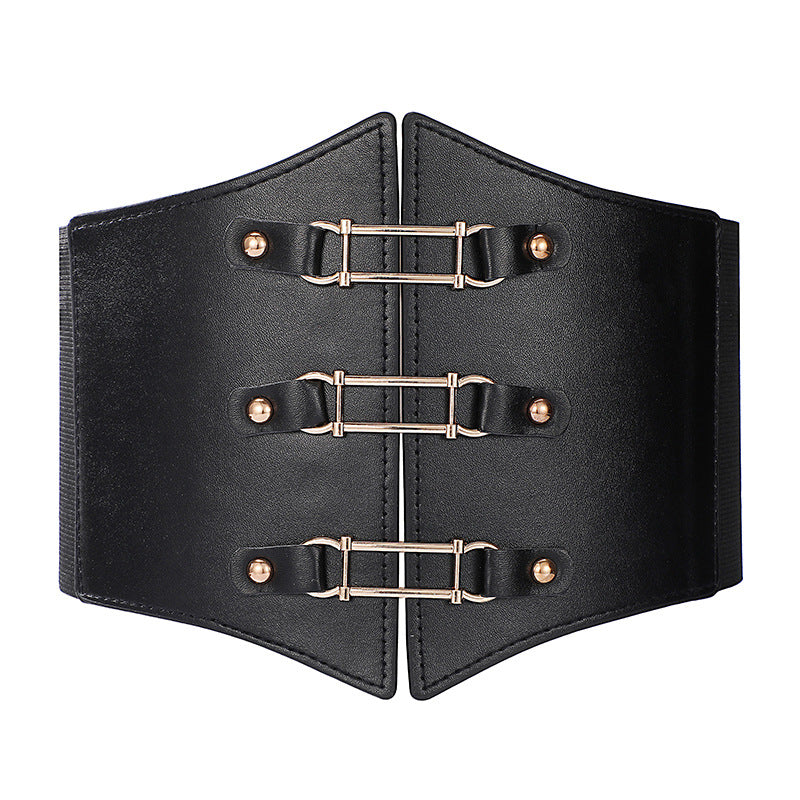 Femme Classique Retro Wide Corset Belt
