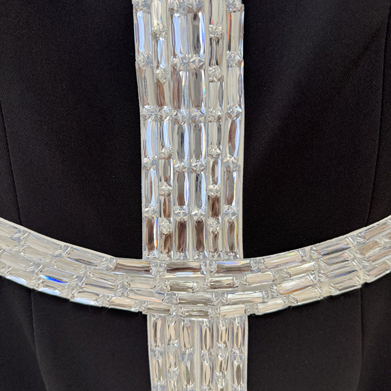 Noir Étoilé  Embellished Majesty Gown