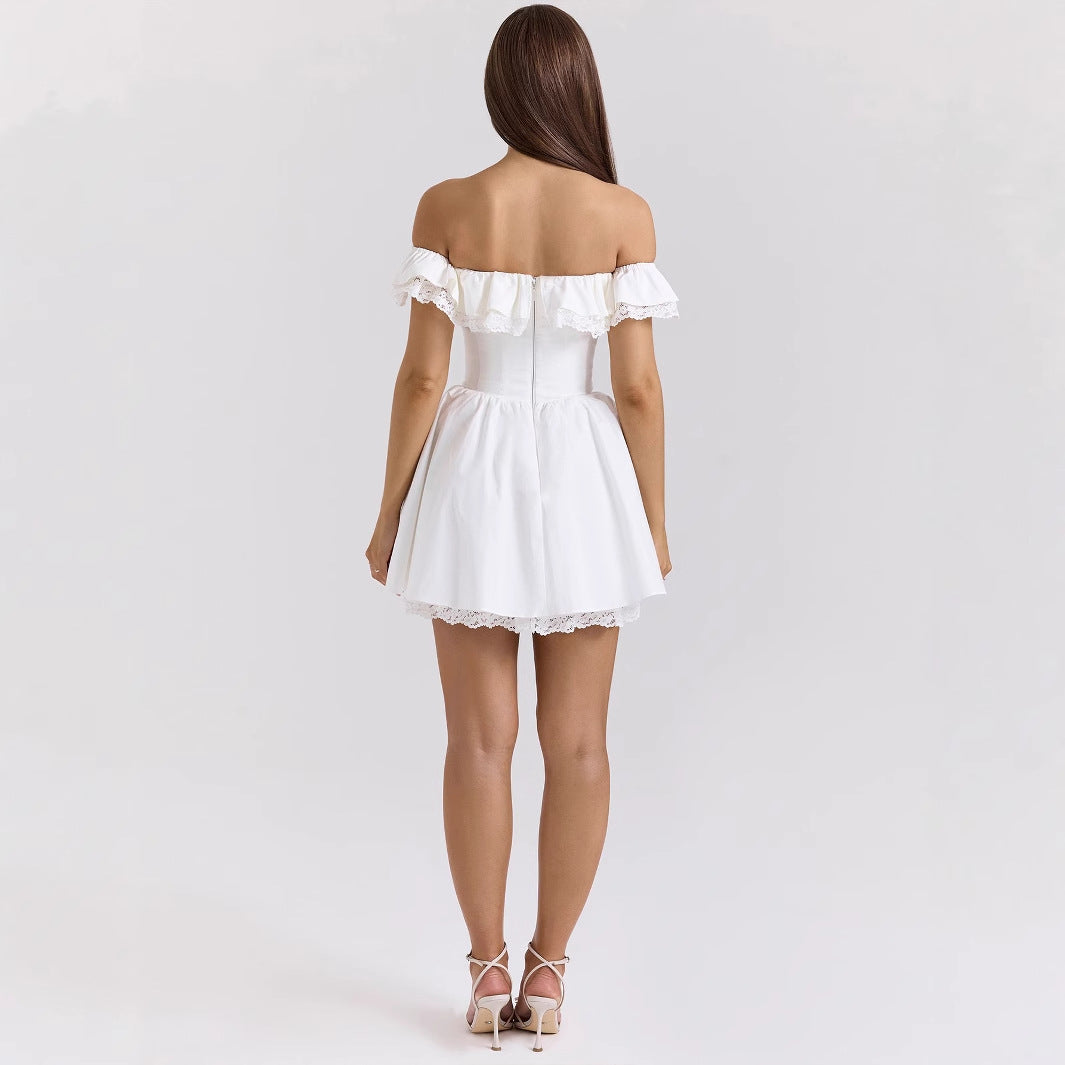 Lucienne BowKissed Lace Corset Mini