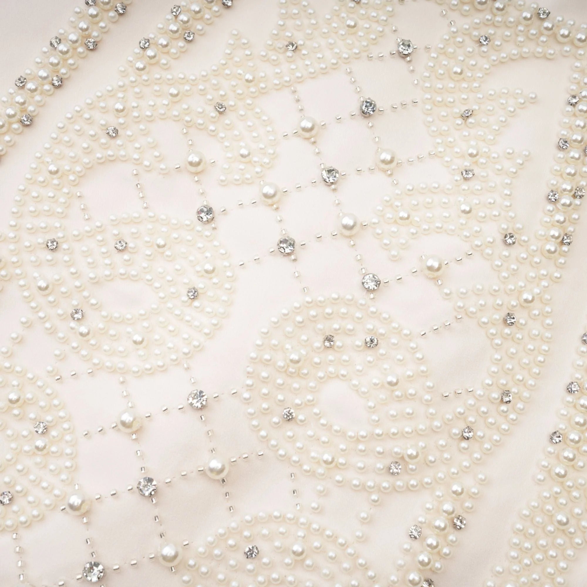 Sculpted Beadwork Glam Halterneck Mini Dress