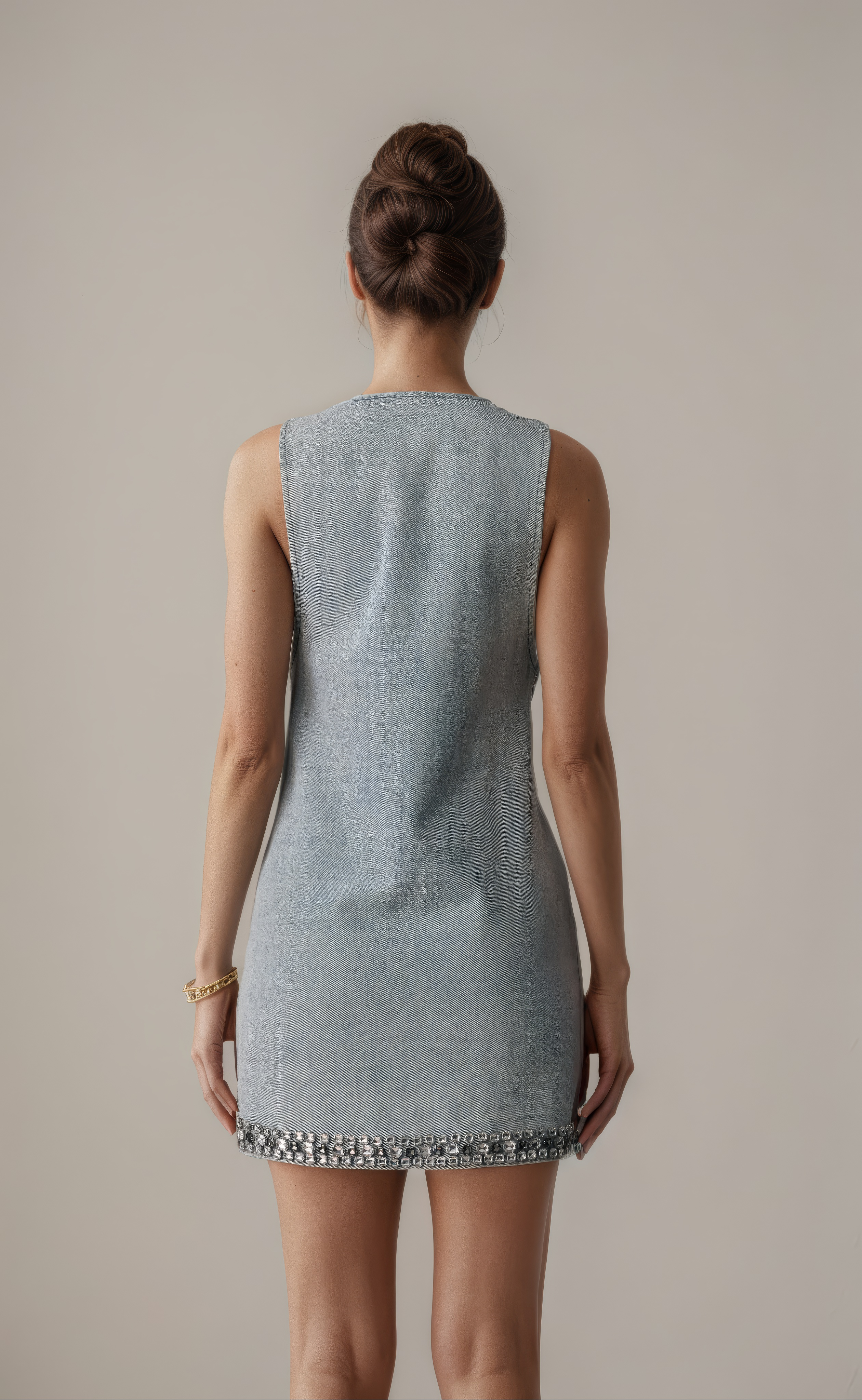 Starlit Edge Mini Dress