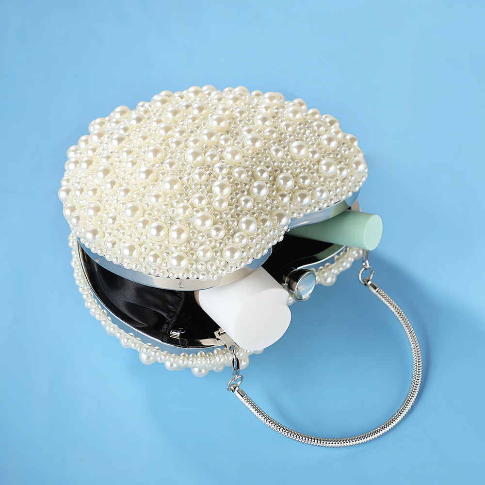 Rhea Convertible Evening Clutch — fabric and detail