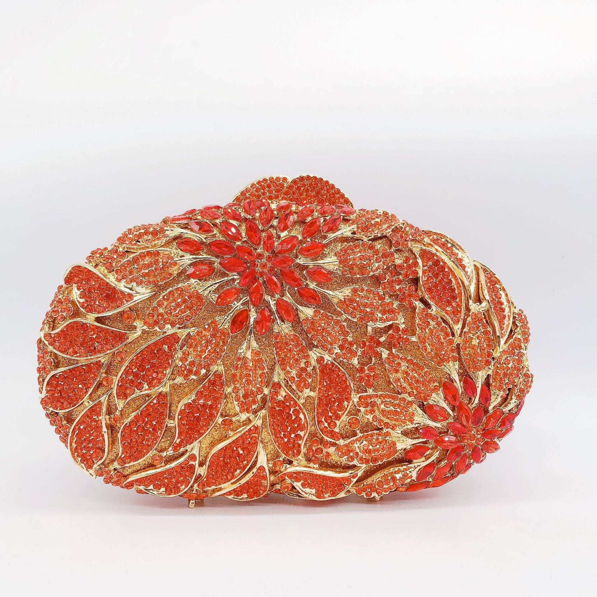 Diamond-Encrusted Signature Banquet Clutch — silhouette