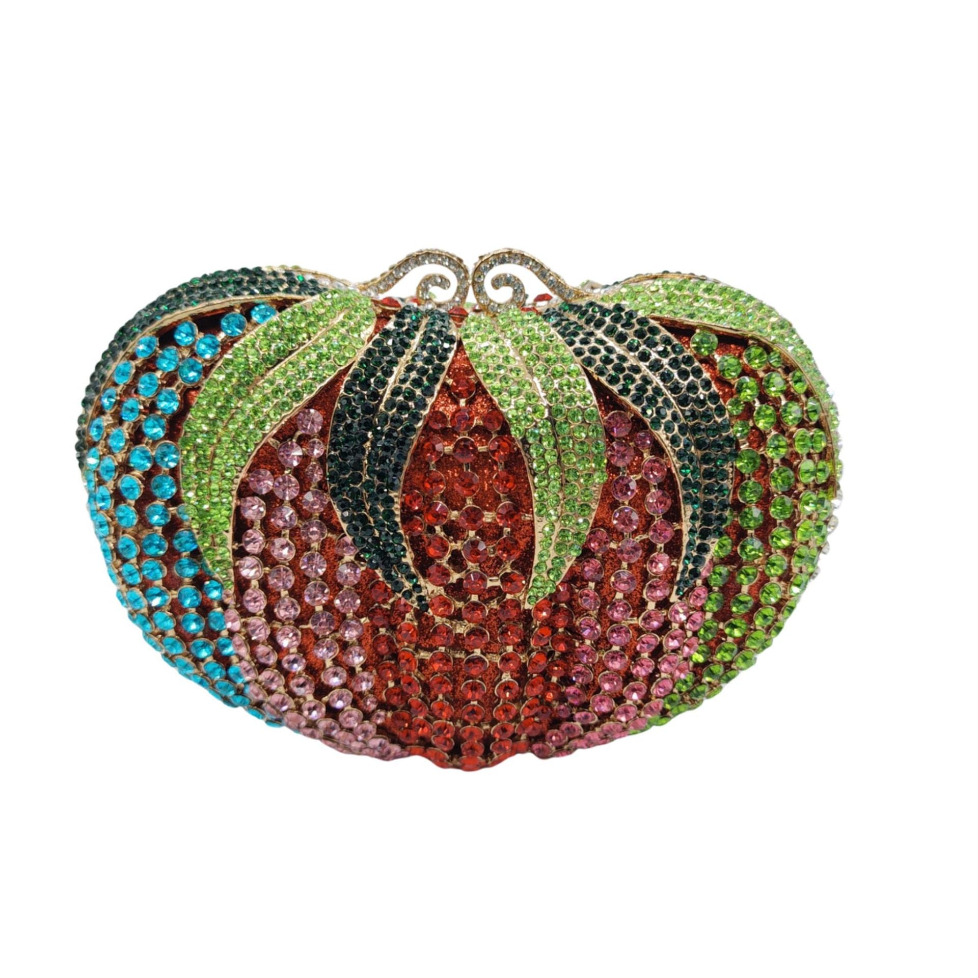 Diamond-Encrusted Signature Banquet Clutch — alternate angle