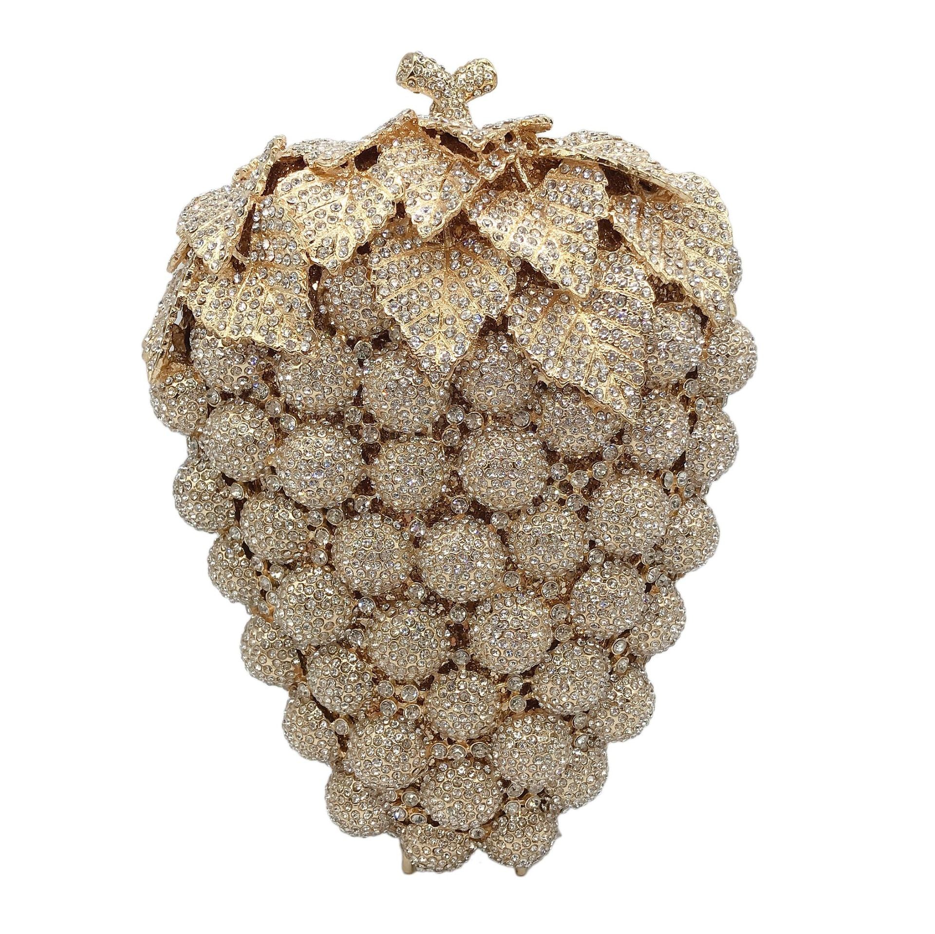 Diamond-Encrusted Signature Banquet Clutch — color reference