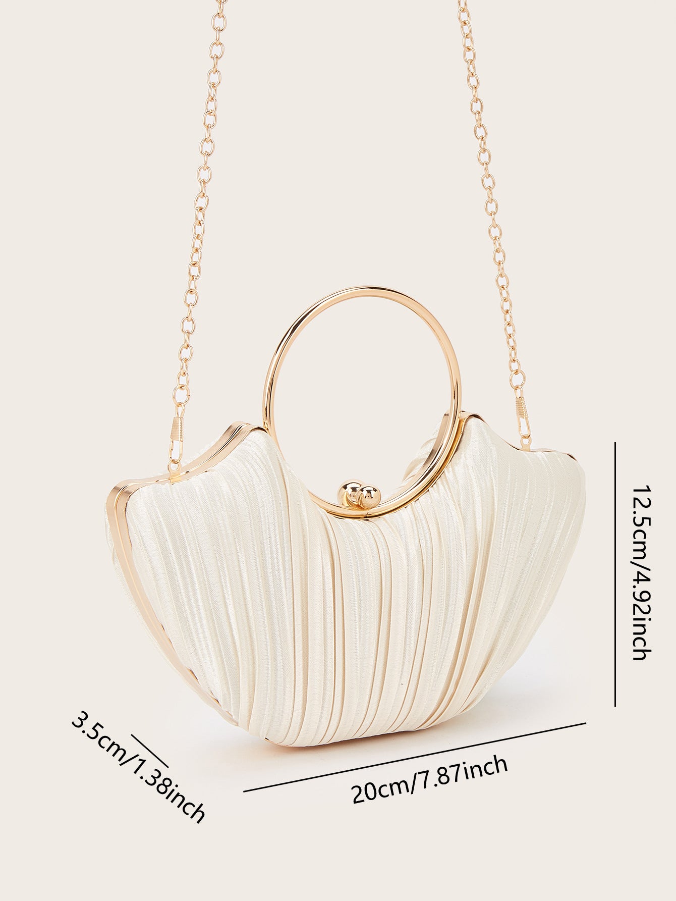 Ring handbag for women, elegant evening bag, socialite dress handbag, elegant crossbody bag, new evening bag