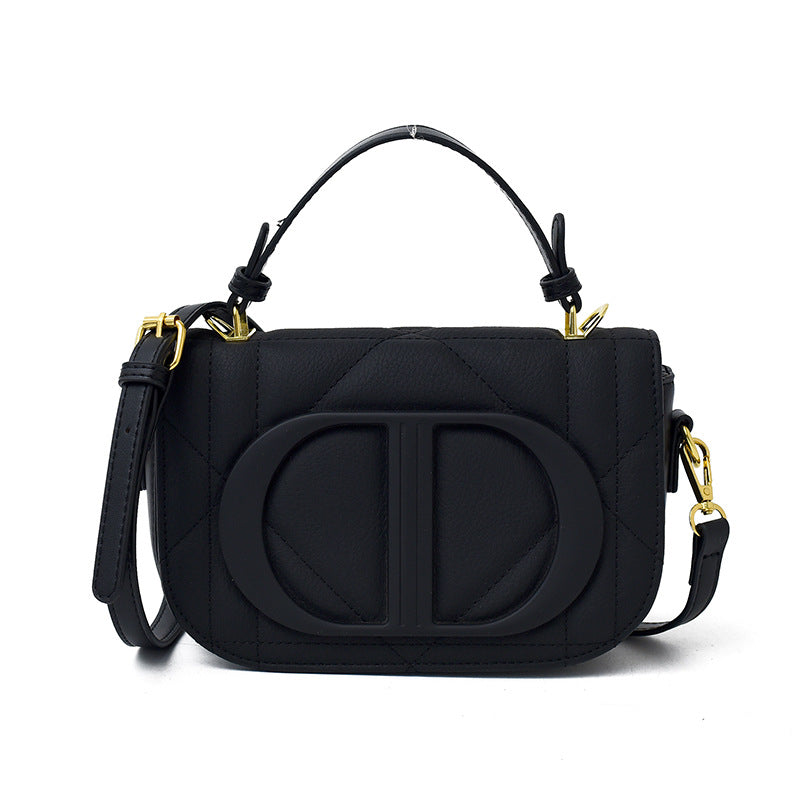 Retro Italian-Inspired Saddle Crossbody Bag — side view