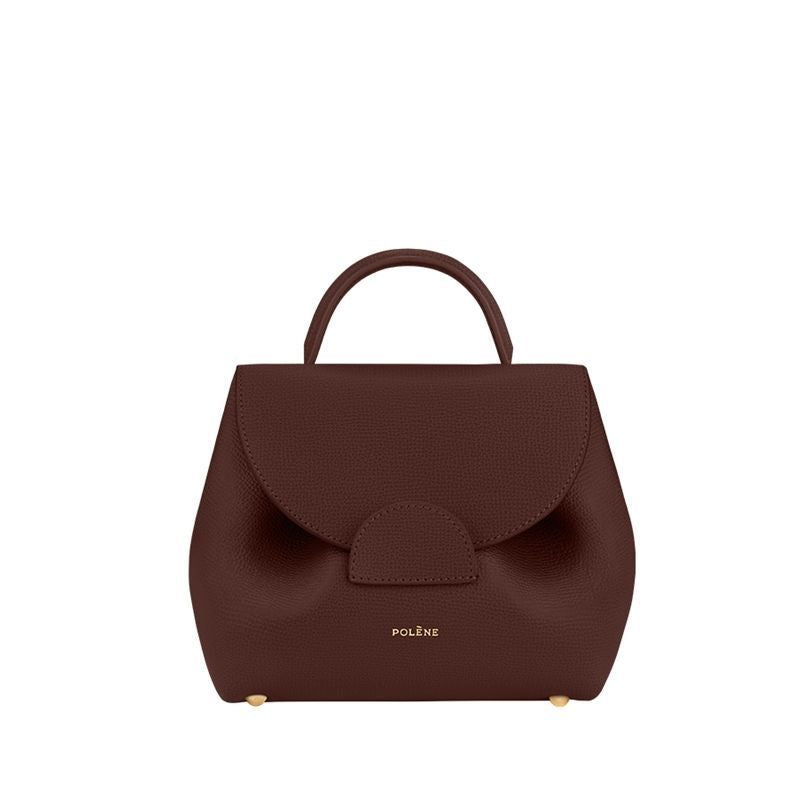 Florentine Pebbled Leather Curved Flap Handbag - additional view 16