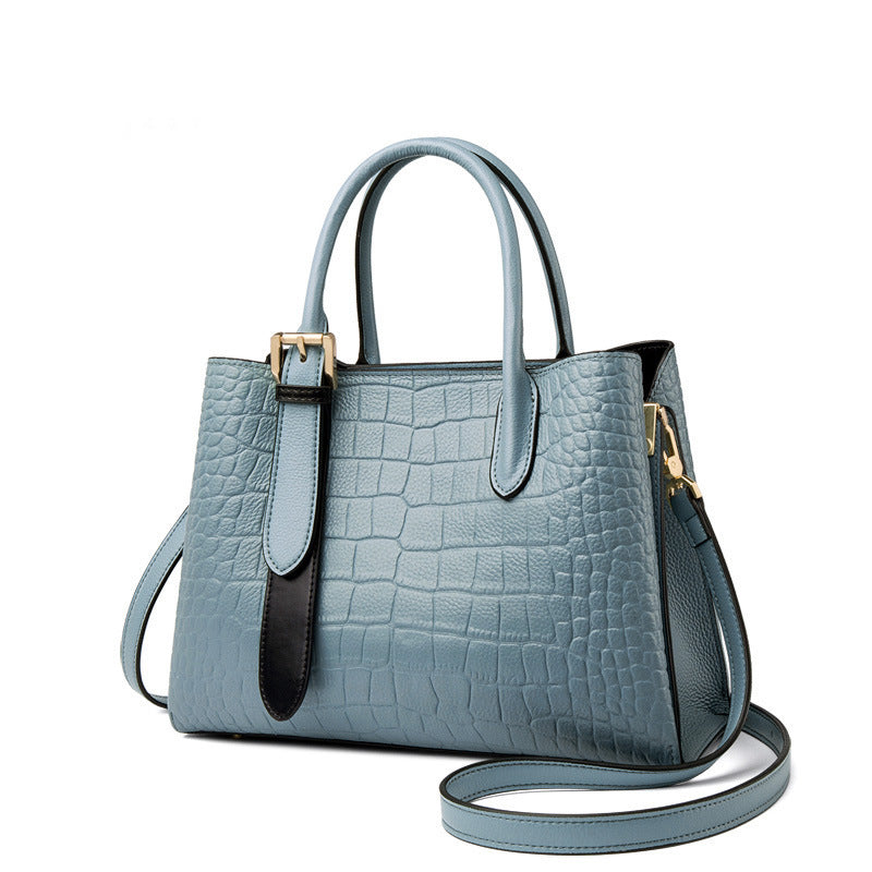 Hera Italian-Inspired Crossbody Bag — fabric and detail
