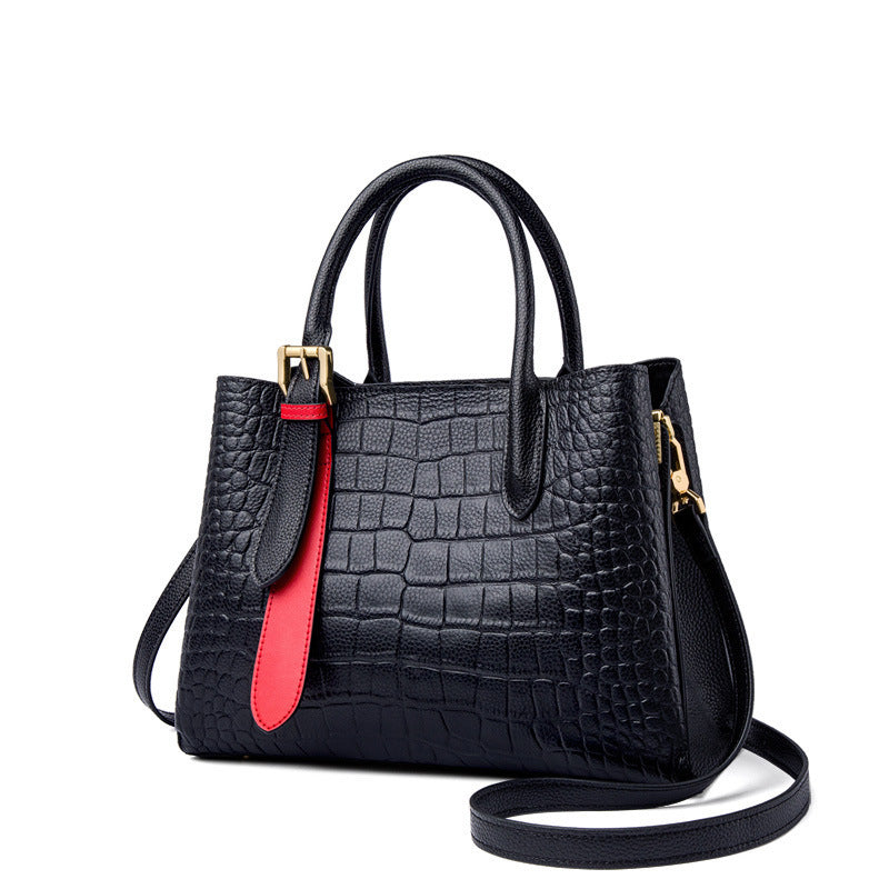 Hera Italian-Inspired Crossbody Bag — side view