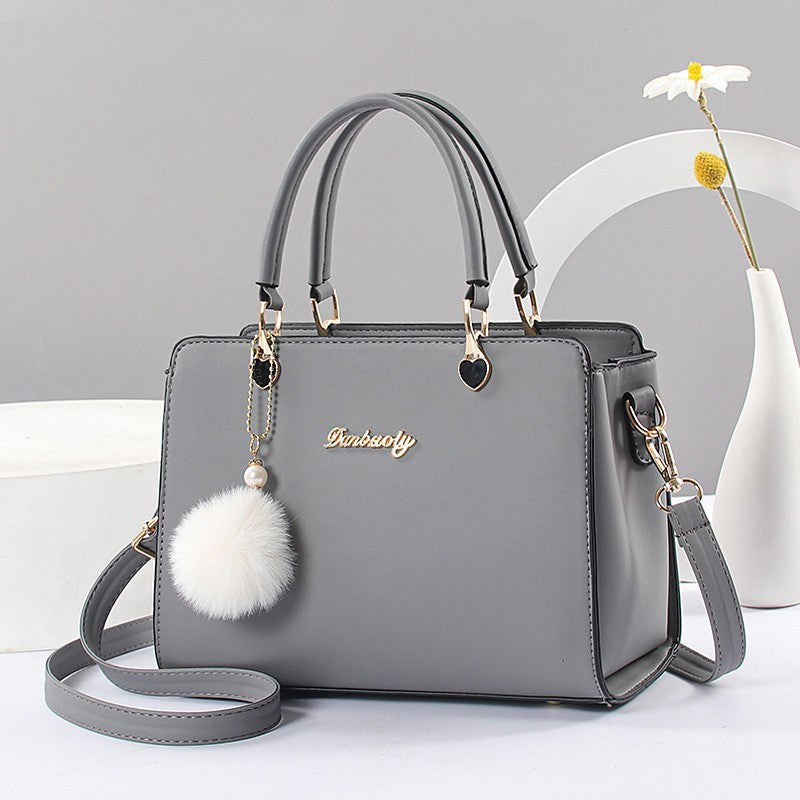 Clio Textured Chain-Strap Crossbody Bag — fabric and detail