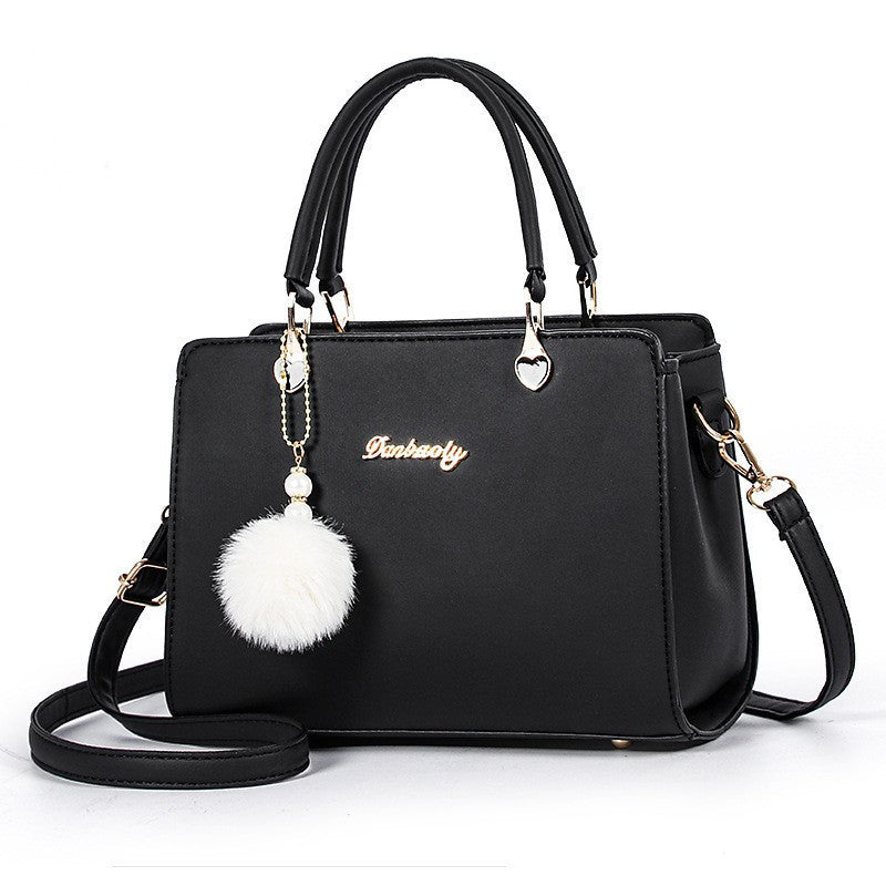 Clio Textured Chain-Strap Crossbody Bag — back view