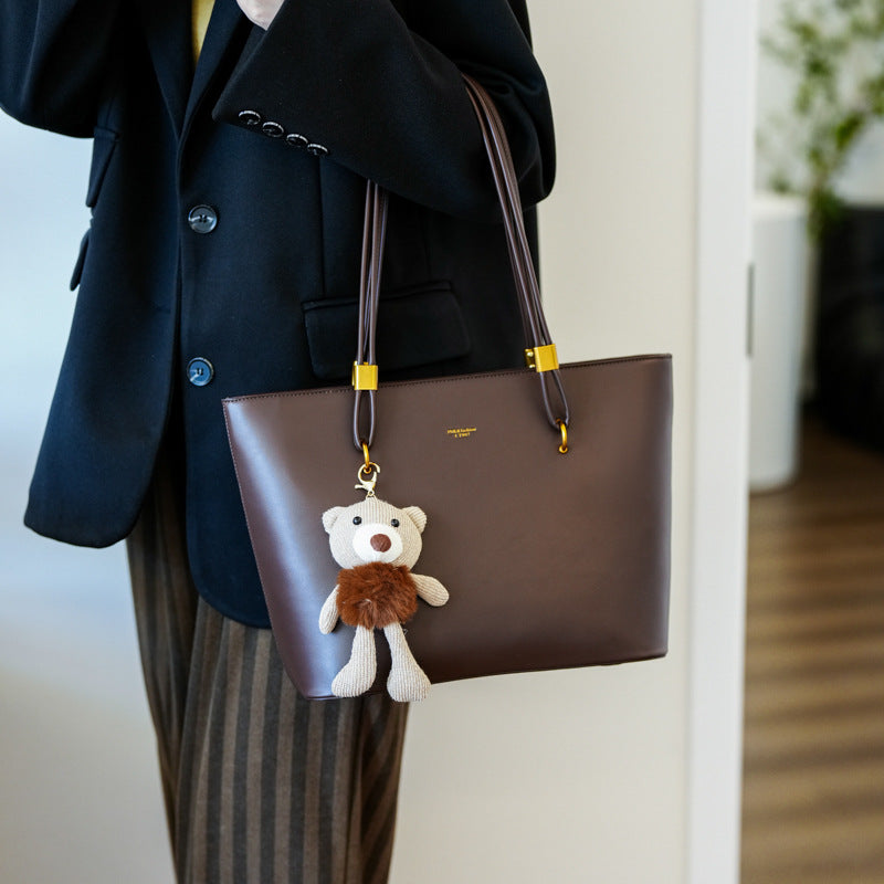 Classic Italian-Inspired Commuter Tote Bag — styled look