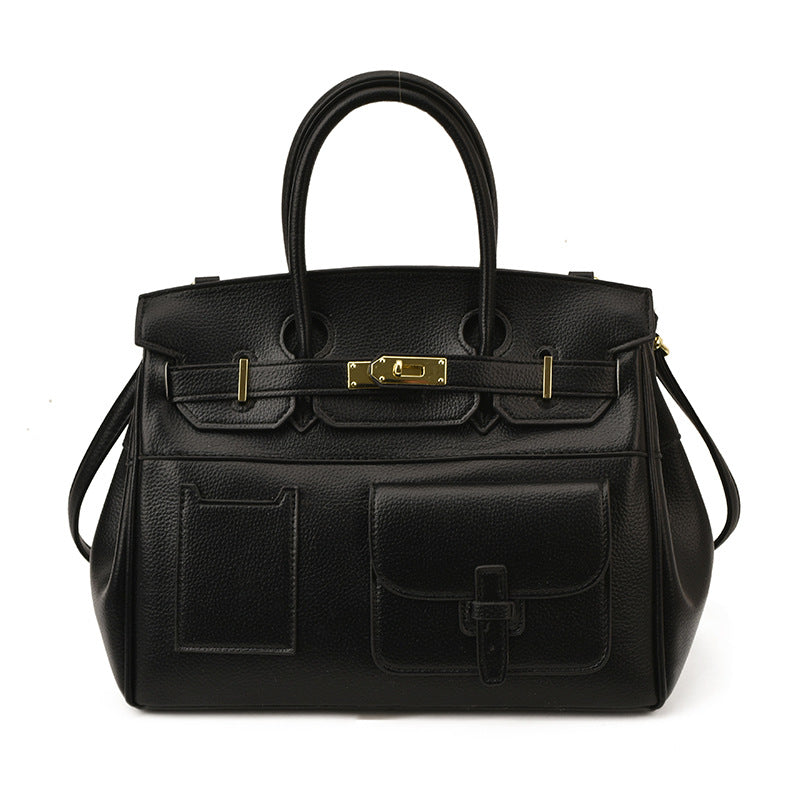 Large Italian-Inspired Capacity Tote Bag — silhouette