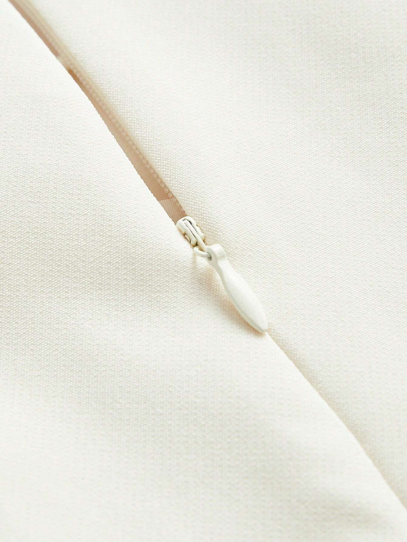 Aveline Crystal Cascade Embellished Evening Mini Dress