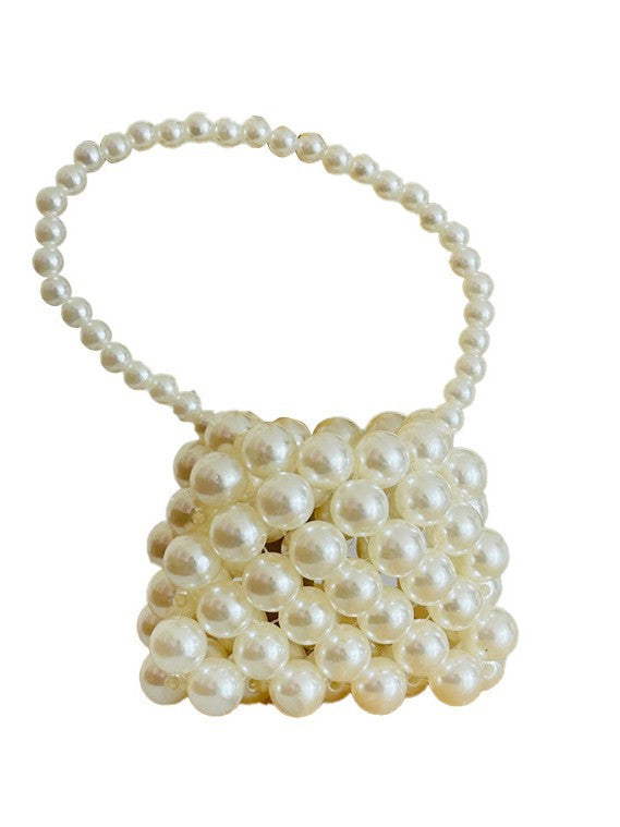 Pearl Italian-Inspired Mini Coin Purse — back view