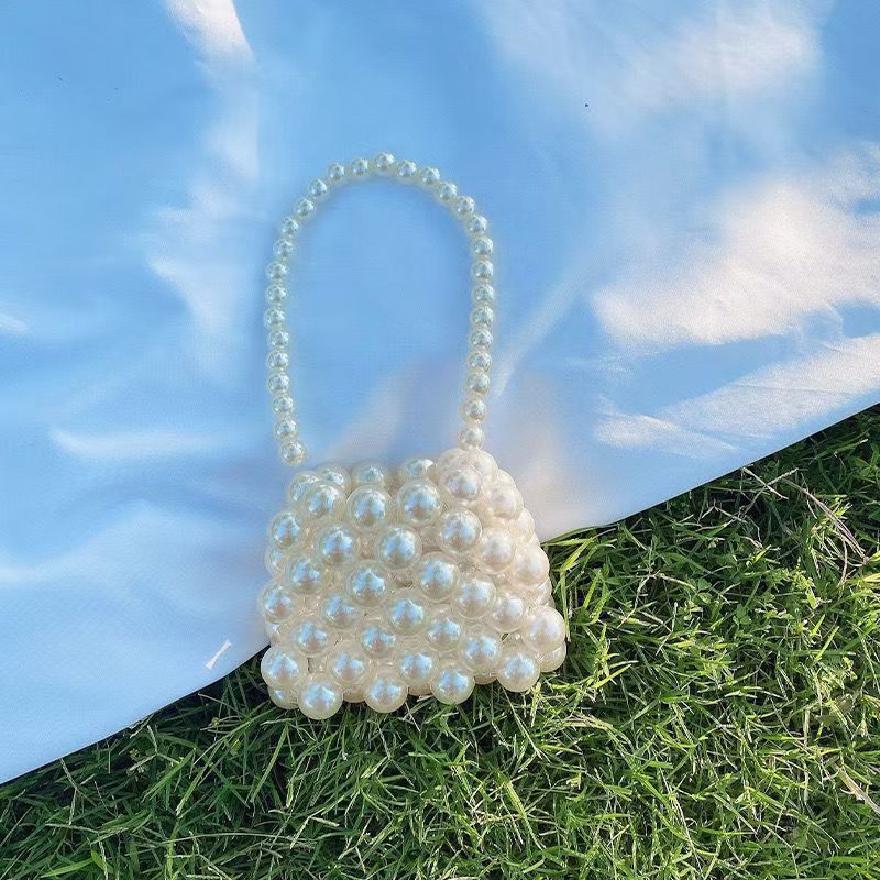 Pearl Italian-Inspired Mini Coin Purse — side view