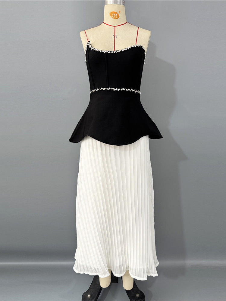 Portia Apricot Strapless Evening Gown — styled look