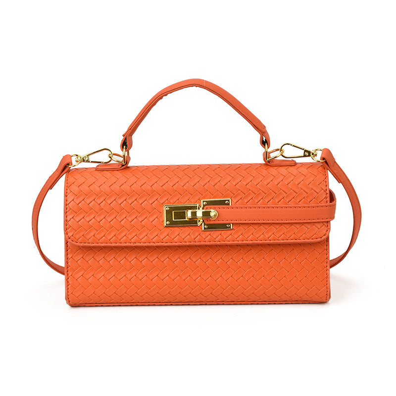 Structured Mini Square Bag — full length