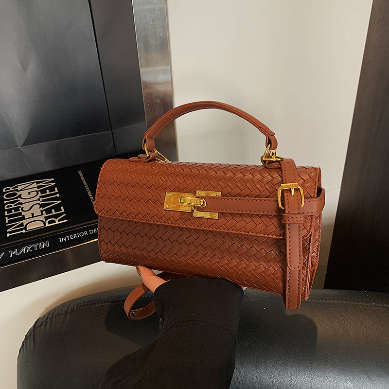 Structured Mini Square Bag — styled look