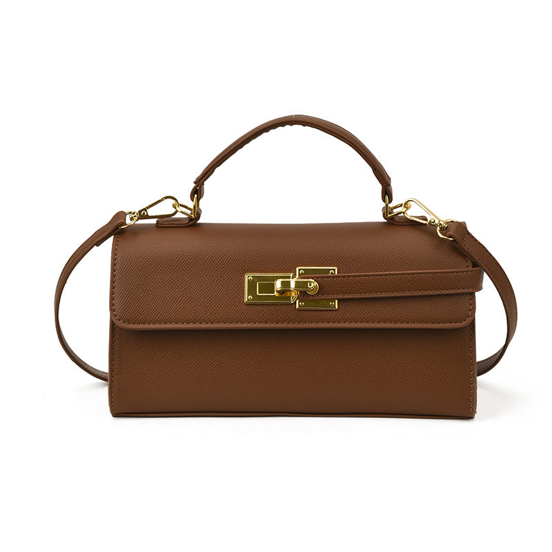 Structured Mini Square Bag — close-up detail