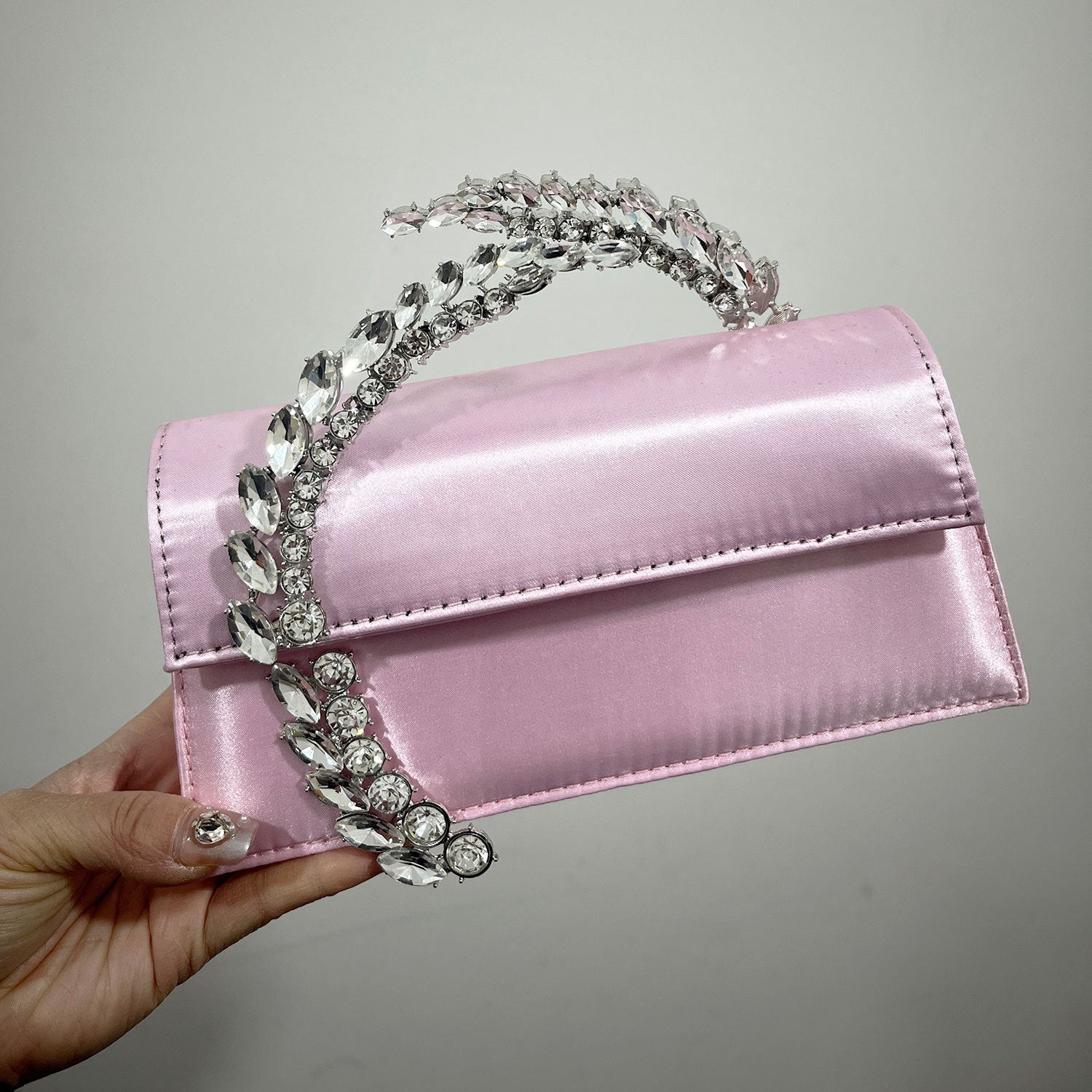 Theia Hardware-Detailed Evening Clutch — color reference